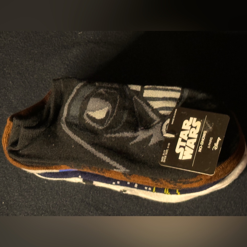 Star Wars socks size 4-10